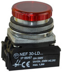 Lampa NEF30LD/24V-230V crvena V0-LDU1-NEF30LD C